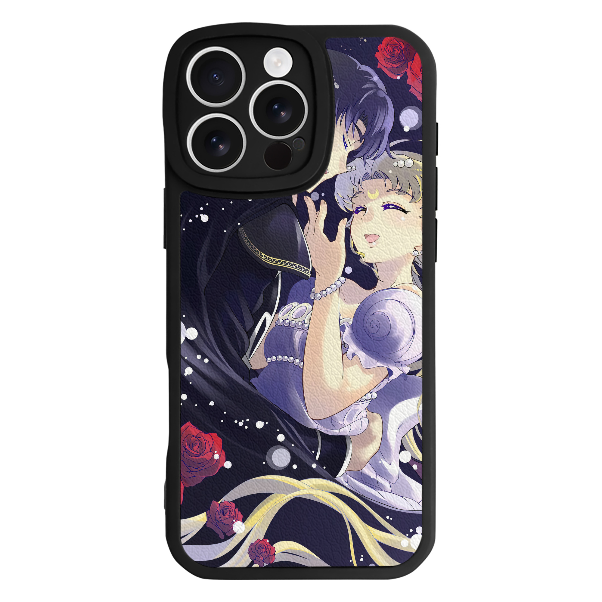 （画像用） 美少女戦士セーラームーン Sailor Moon 【iPhone 16シリーズ対応】シリコンスマホケース（レザー調） 材質：シリコン